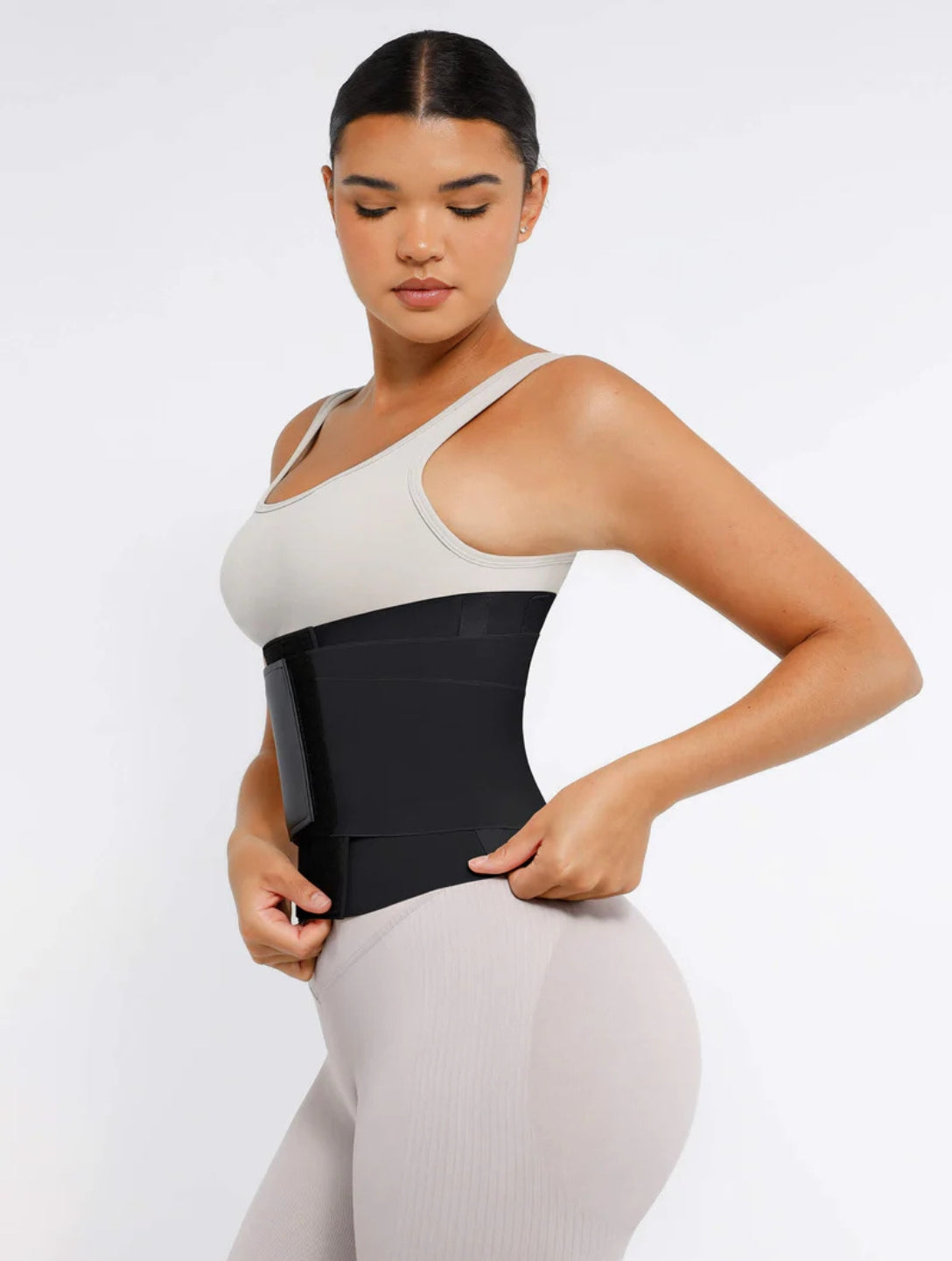 Faja ajustable para control de abdomen
