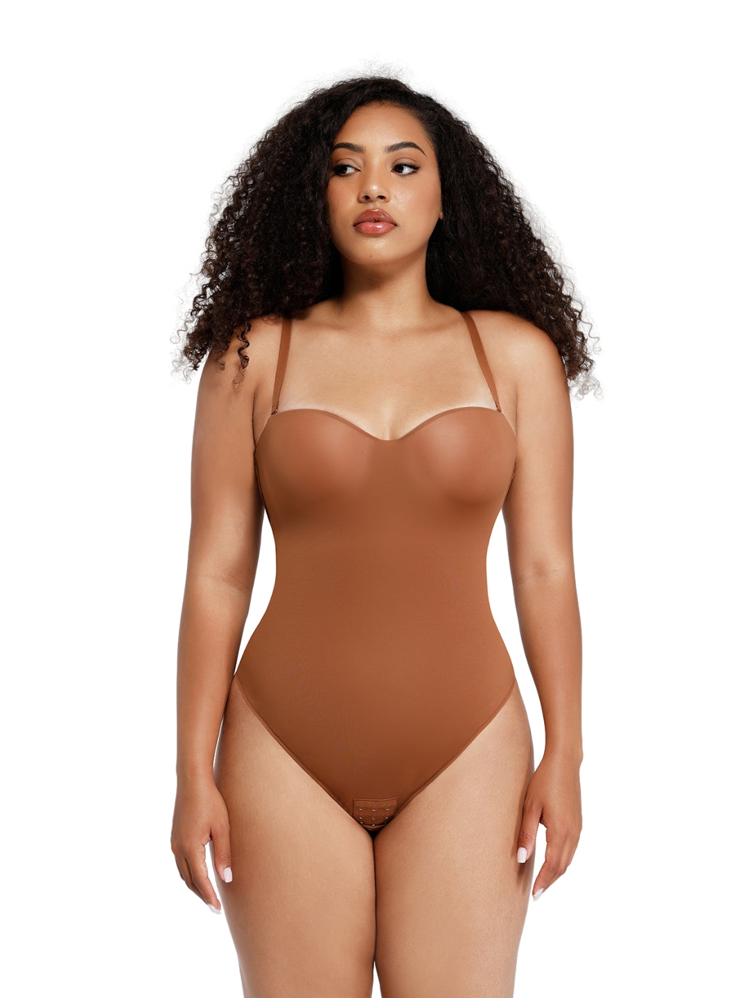 Strapless Supportive Shapewear Bodysuit - HeyShape