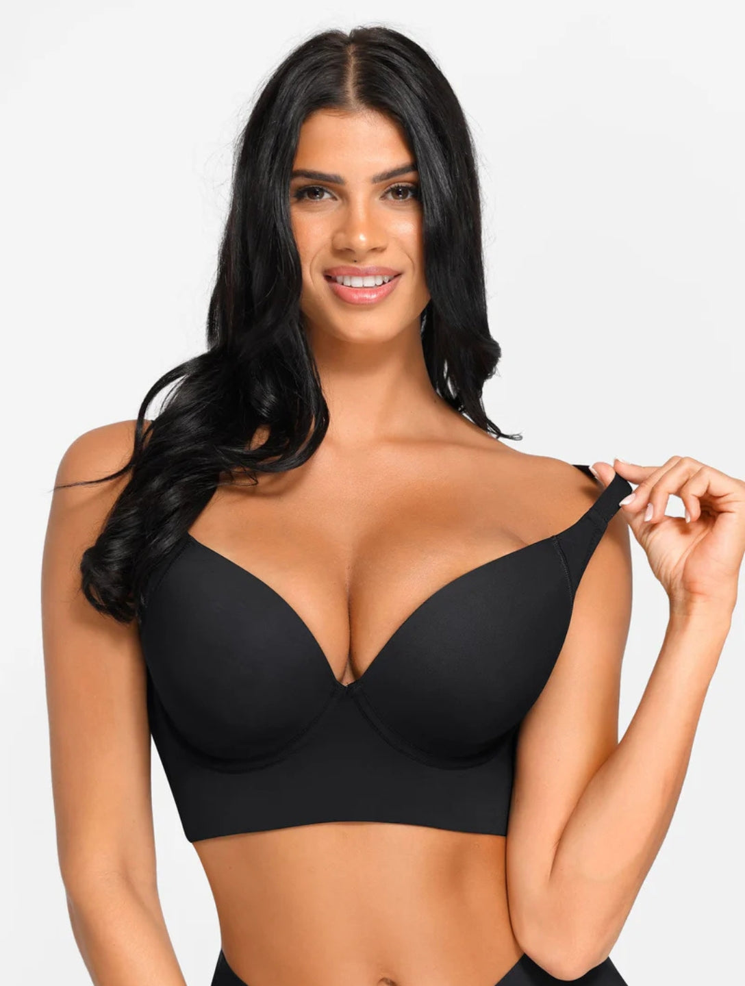 Sujetador push-up con aros ajustable