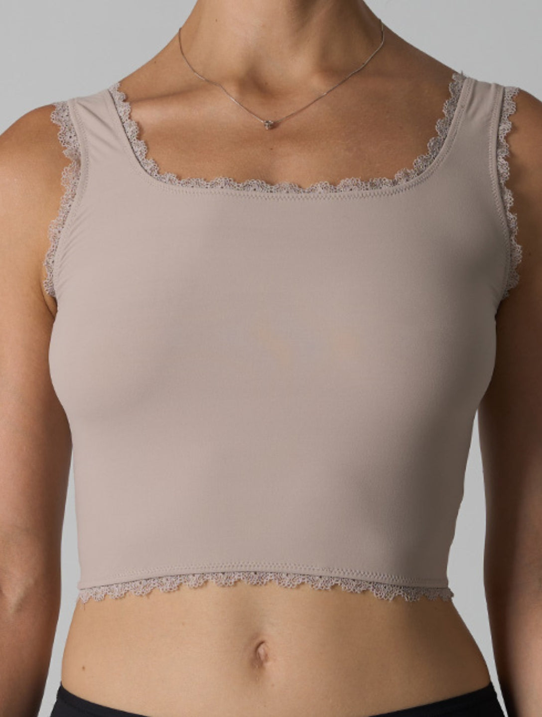 The Smooth Lace Tank - HeyShape