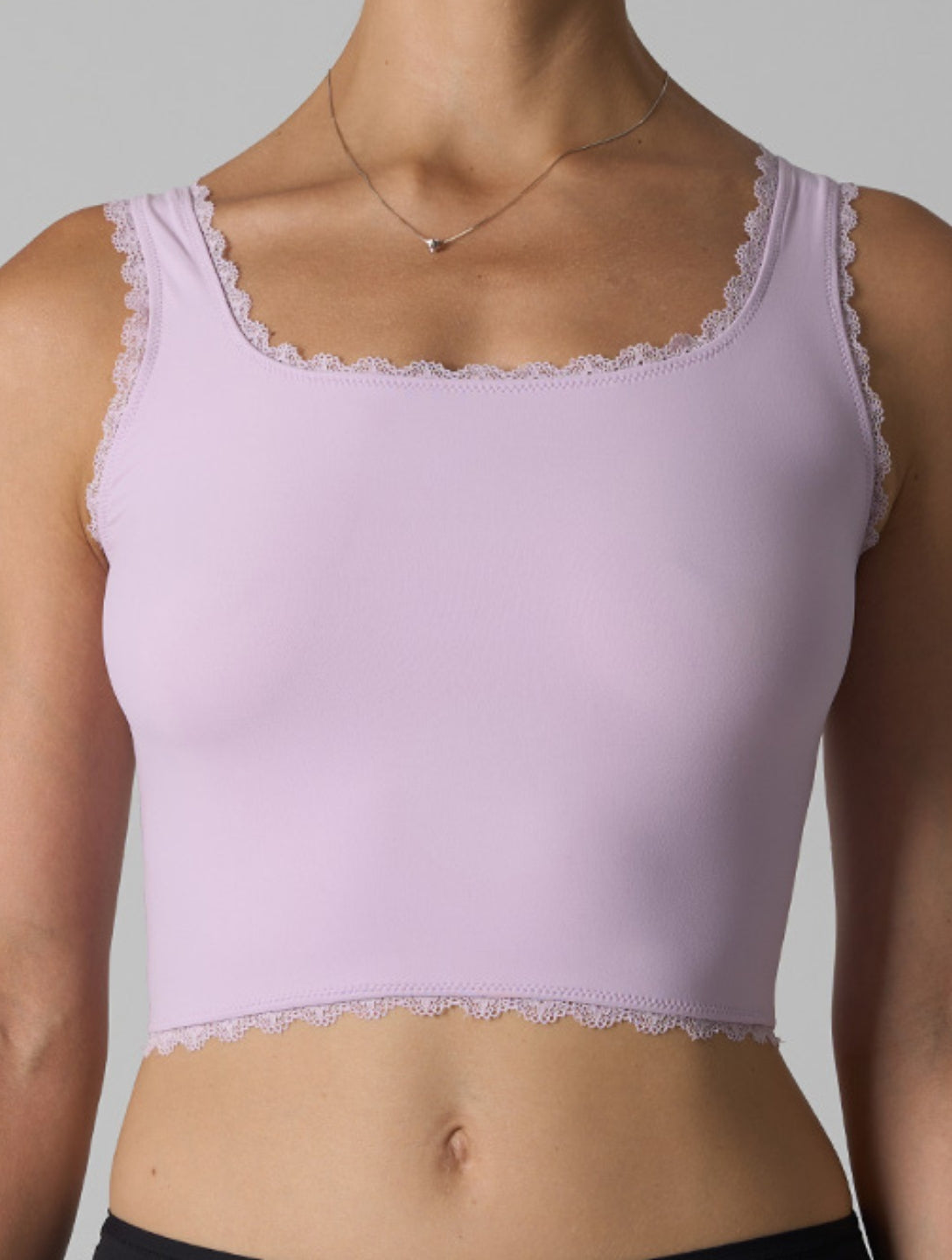 The Smooth Lace Tank - HeyShape