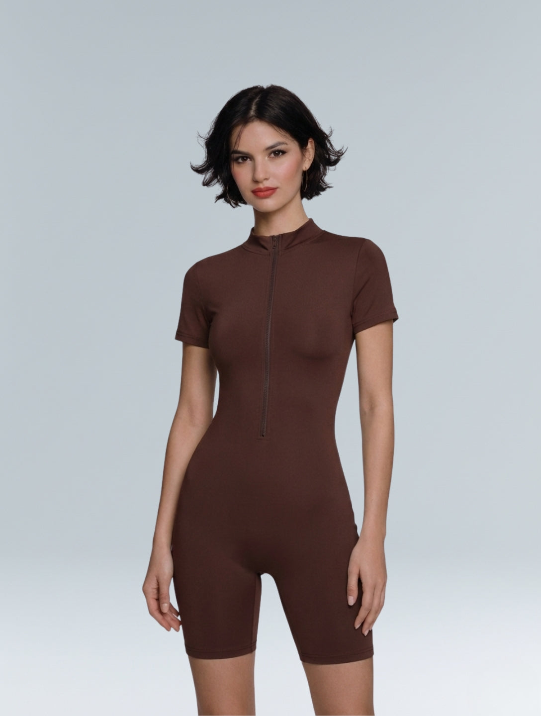 De Yoga Zip Up One Piece