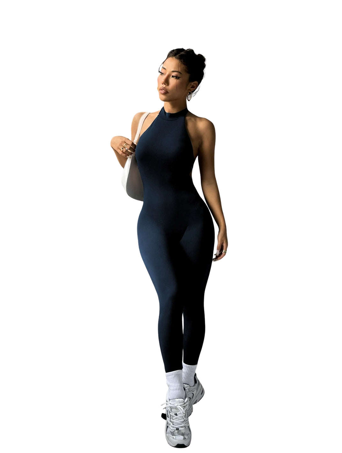 High Neck Sport Jumpsuit - HeyShape