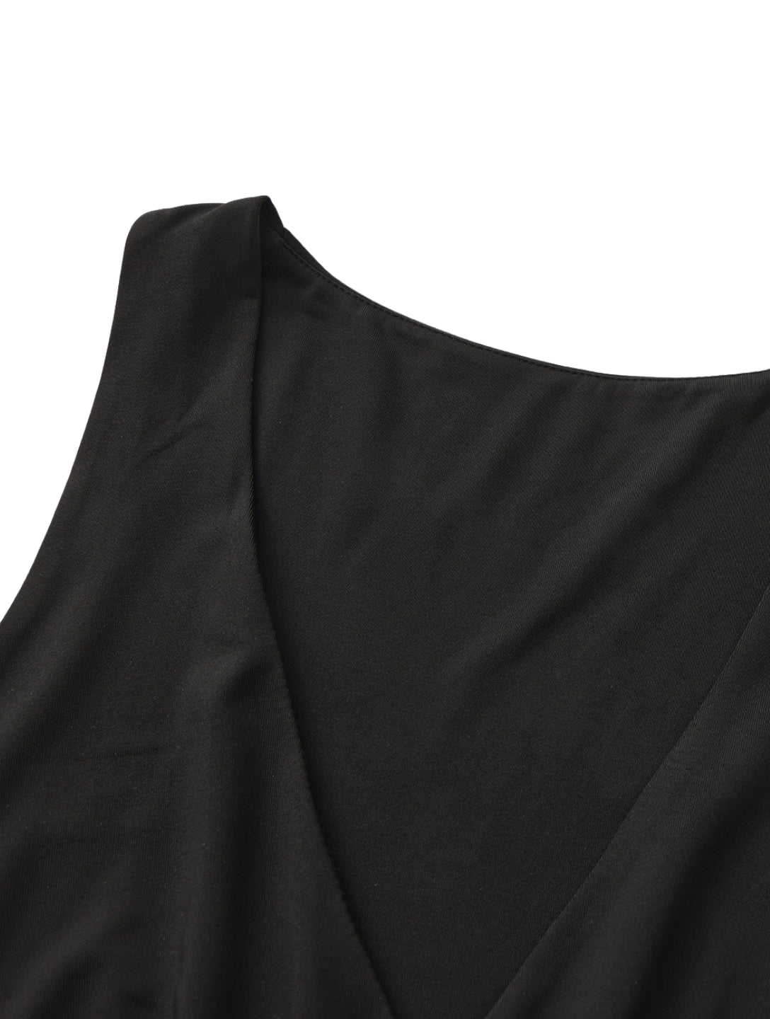 V-Neck Ruched Top - HeyShape