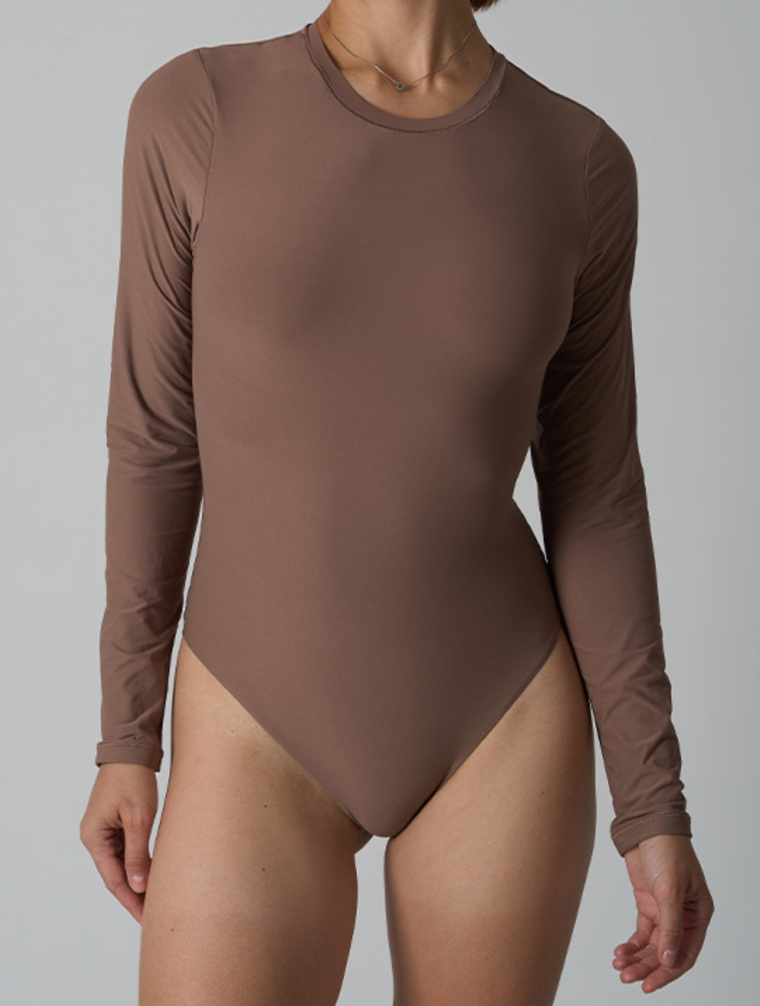 The Smooth Long Sleeve Bodysuit - HeyShape