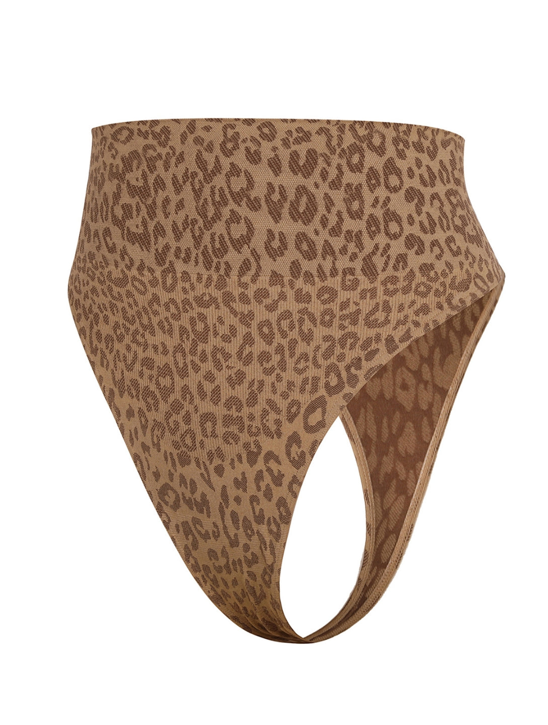 Leopard Tummy Control High Waisted Briefs - HeyShape