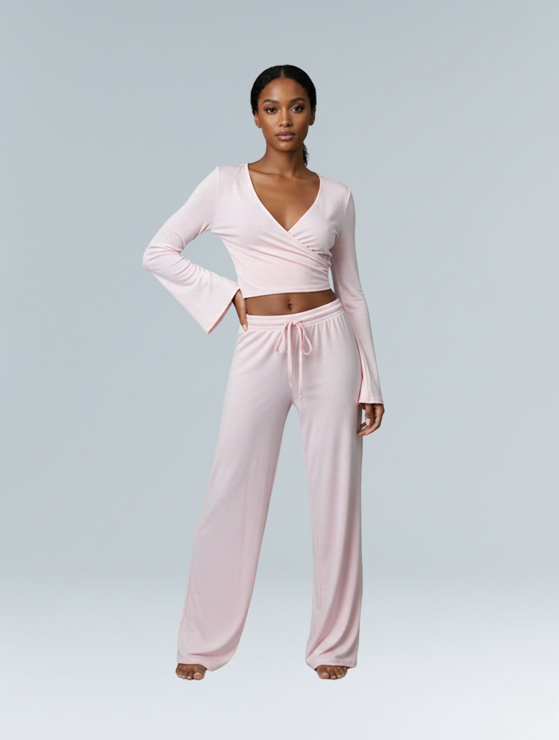 The Wrap Lounge Set | Two-Piece Lounge Set | HEYSHAPE