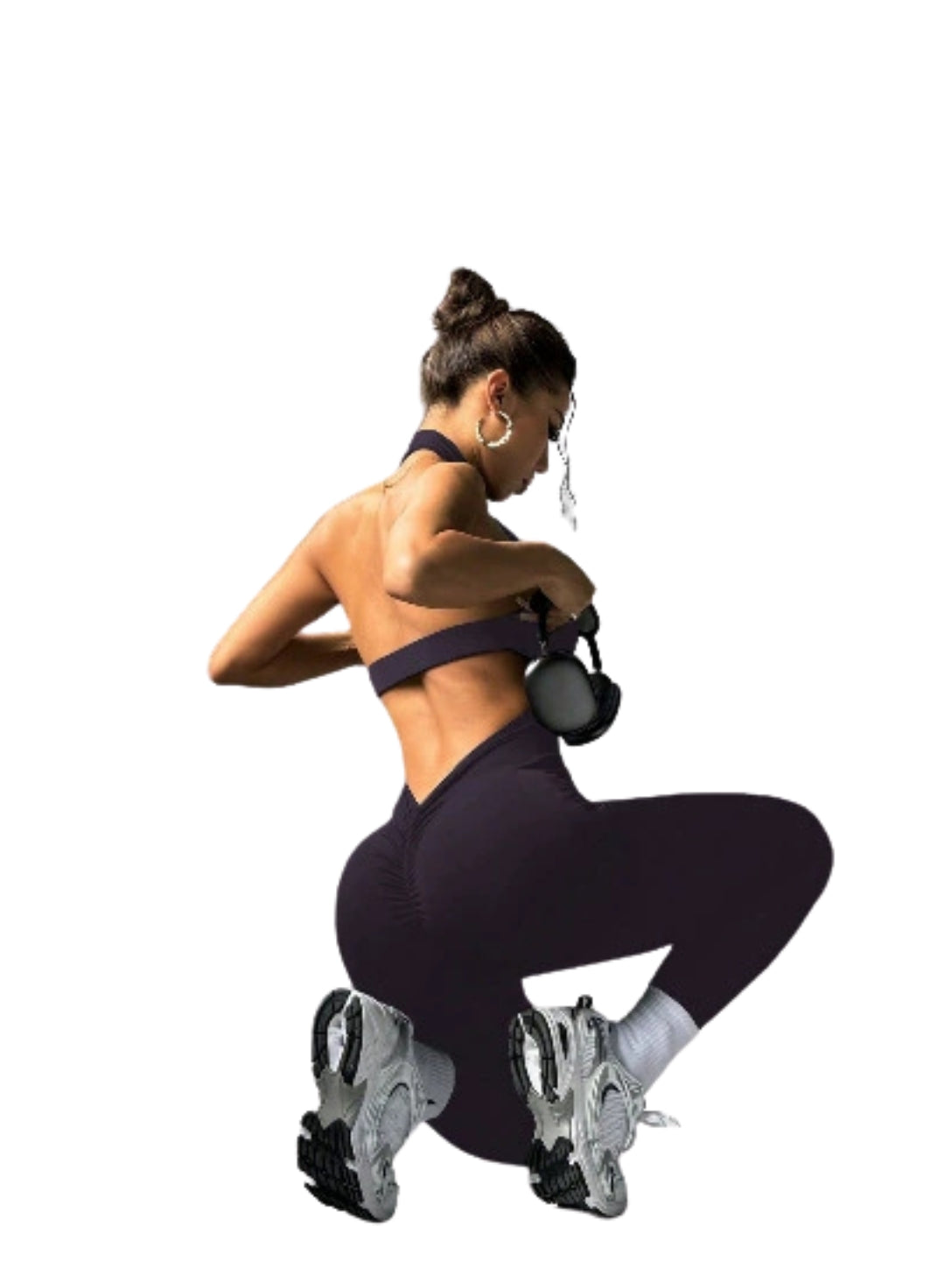 High Neck Sport Jumpsuit - HeyShape