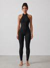 High Neck Sport Jumpsuit