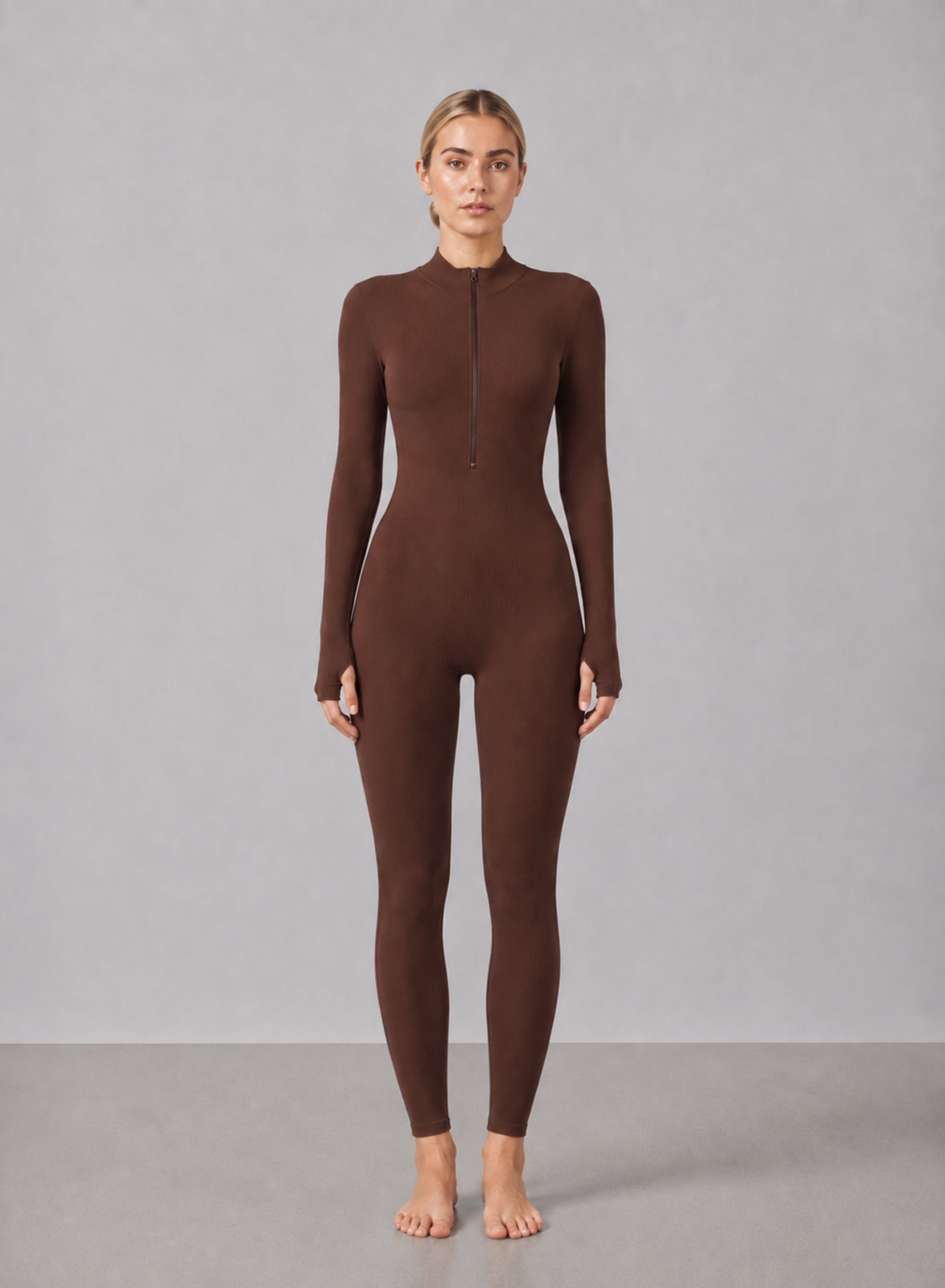 Snatched Rib Jumpsuit
