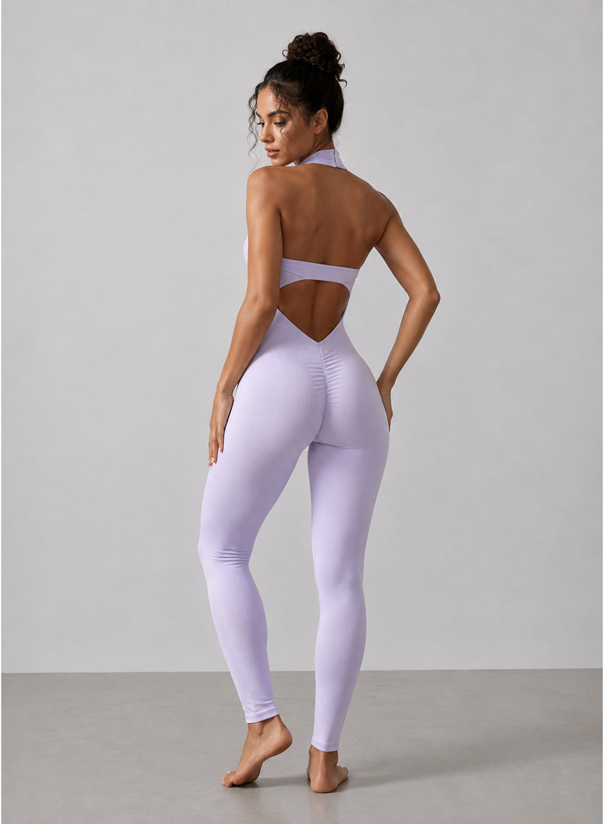 High Neck Sport Jumpsuit - HeyShape