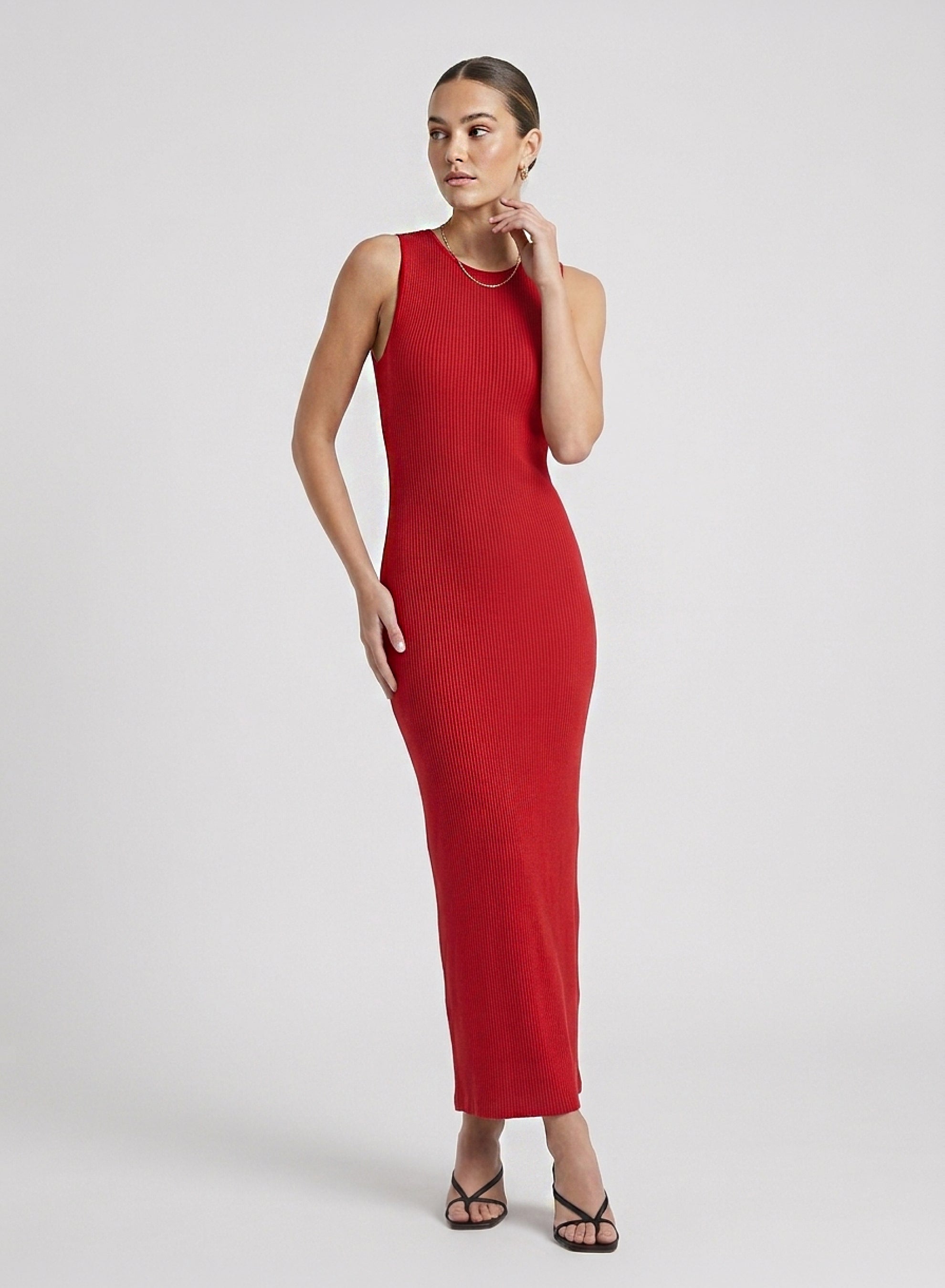 Second Skin Sculpting Shapewear Maxi Dress - HeyShape