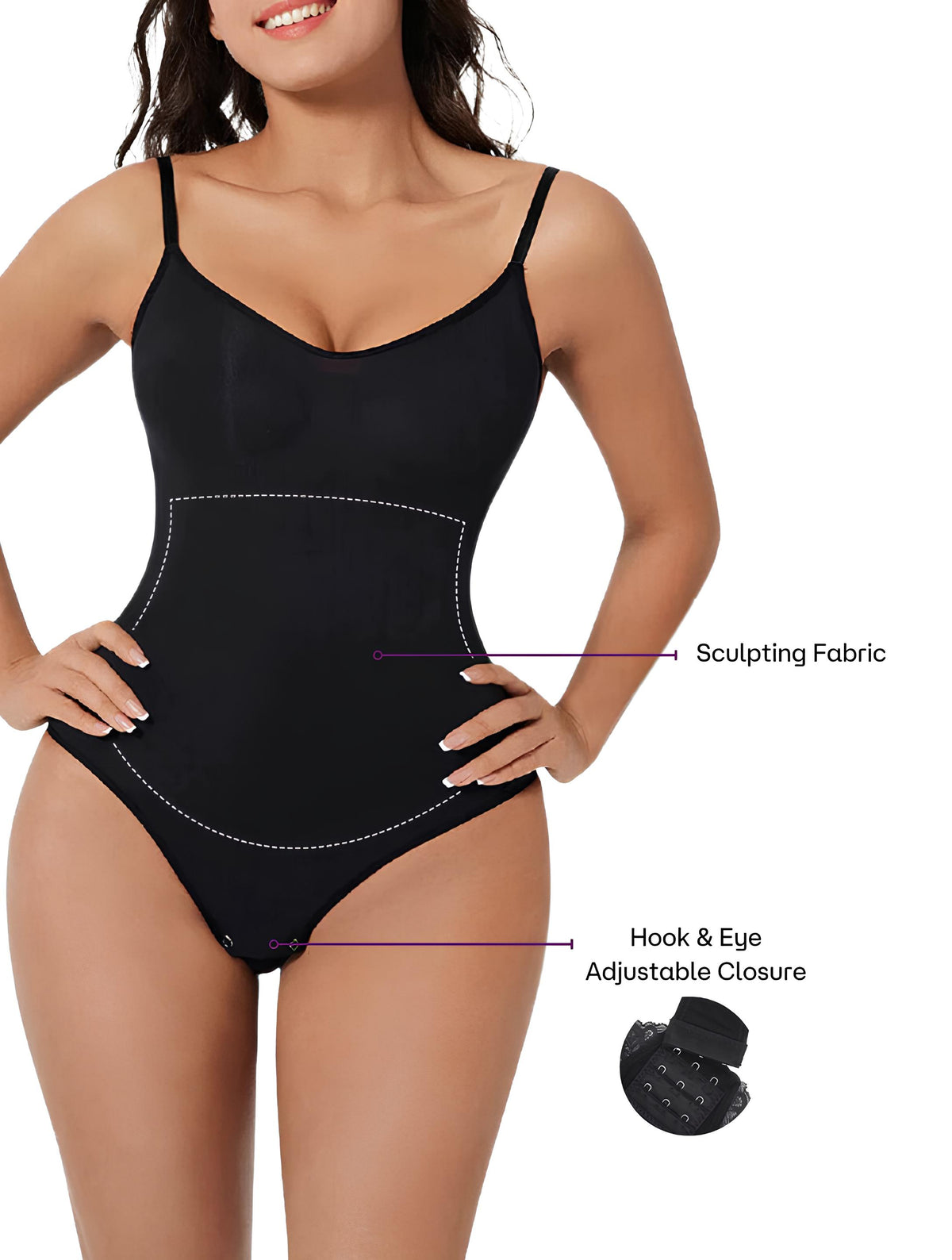 Snatched Shapewear Bodysuit - HeyShape