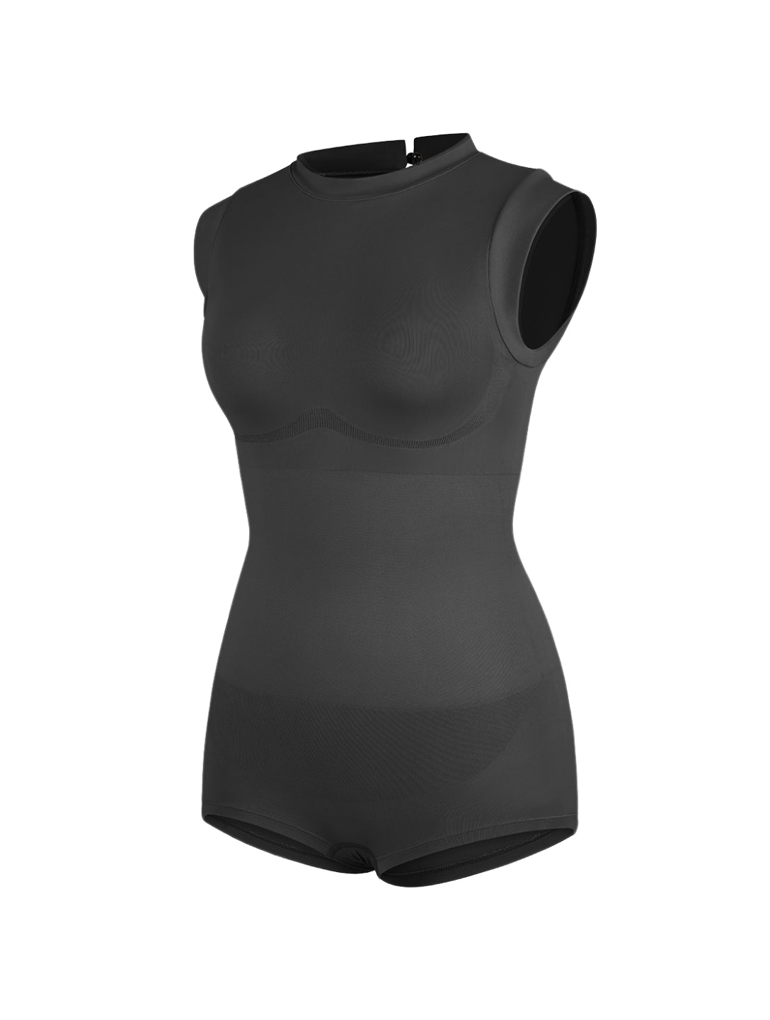 High Neck Sleeveless Bodysuit - HeyShape