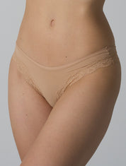 The Smooth Lace Thong - HeyShape