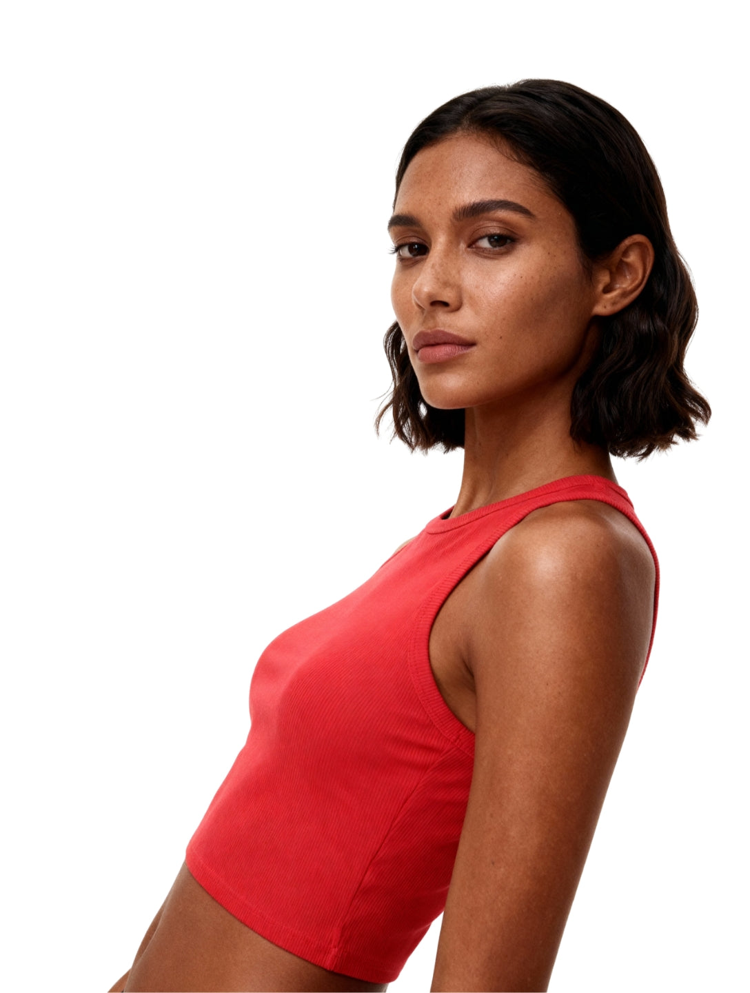 Ribbed Sculpt Tank Top