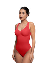 Nahtloser geschnürter String-Body