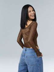 The Stardust Mesh Bodysuit - HeyShape