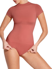 Fitted Tee Bodysuit - HeyShape