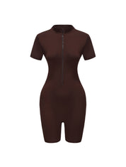 The Yoga Zip Up One Piece - HeyShape
