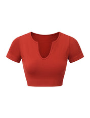 Shape me up Crop T-shirt - HeyShape
