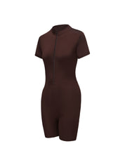 The Yoga Zip Up One Piece - HeyShape
