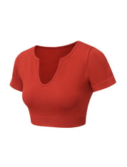 Shape me up Crop T-shirt - HeyShape