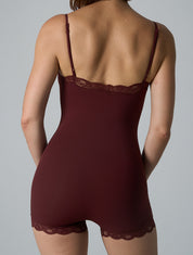 The Smooth Lace Romper - HeyShape