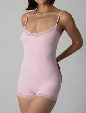 The Smooth Lace Romper - HeyShape