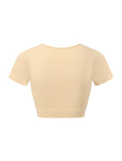 Shape me up Crop T-shirt - HeyShape