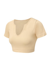 Shape me up Crop T-shirt - HeyShape