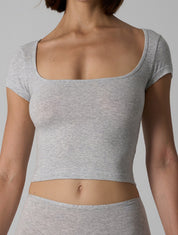 Cotton Classic Square Tee - HeyShape