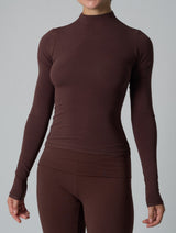 Cotton Classic High Neck Longsleeve