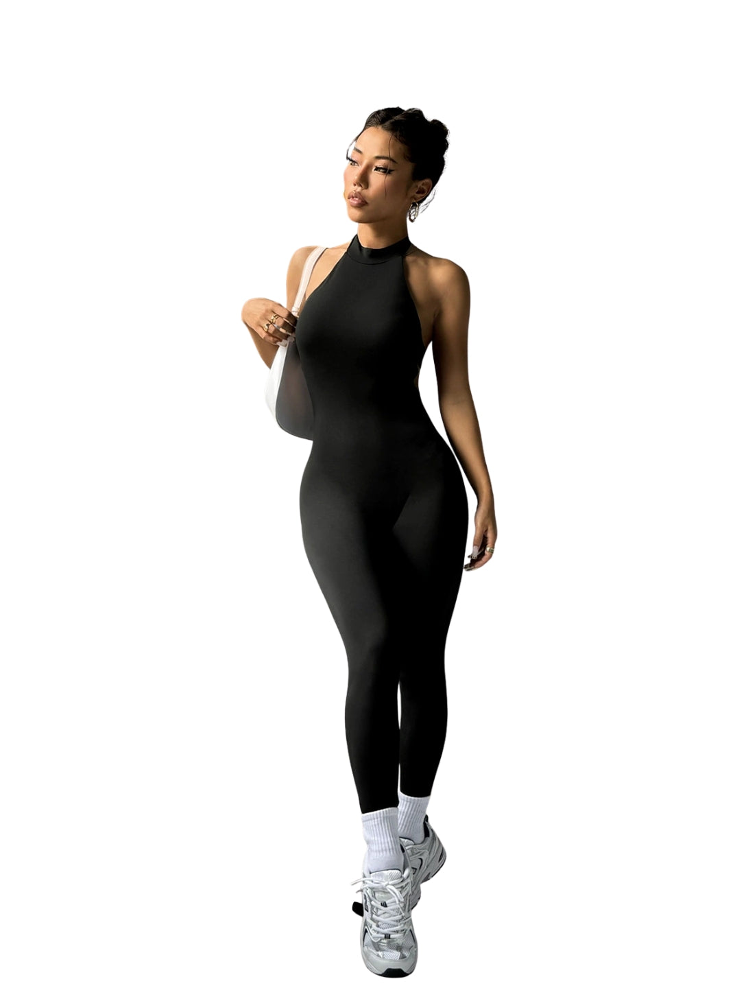 High Neck Sport Jumpsuit - HeyShape