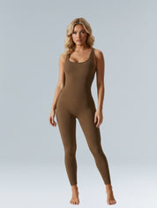 Rib Jumpsuit - HeyShape