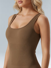 Rib Jumpsuit - HeyShape