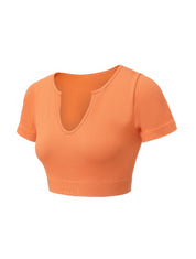 Shape me up Crop T-shirt - HeyShape