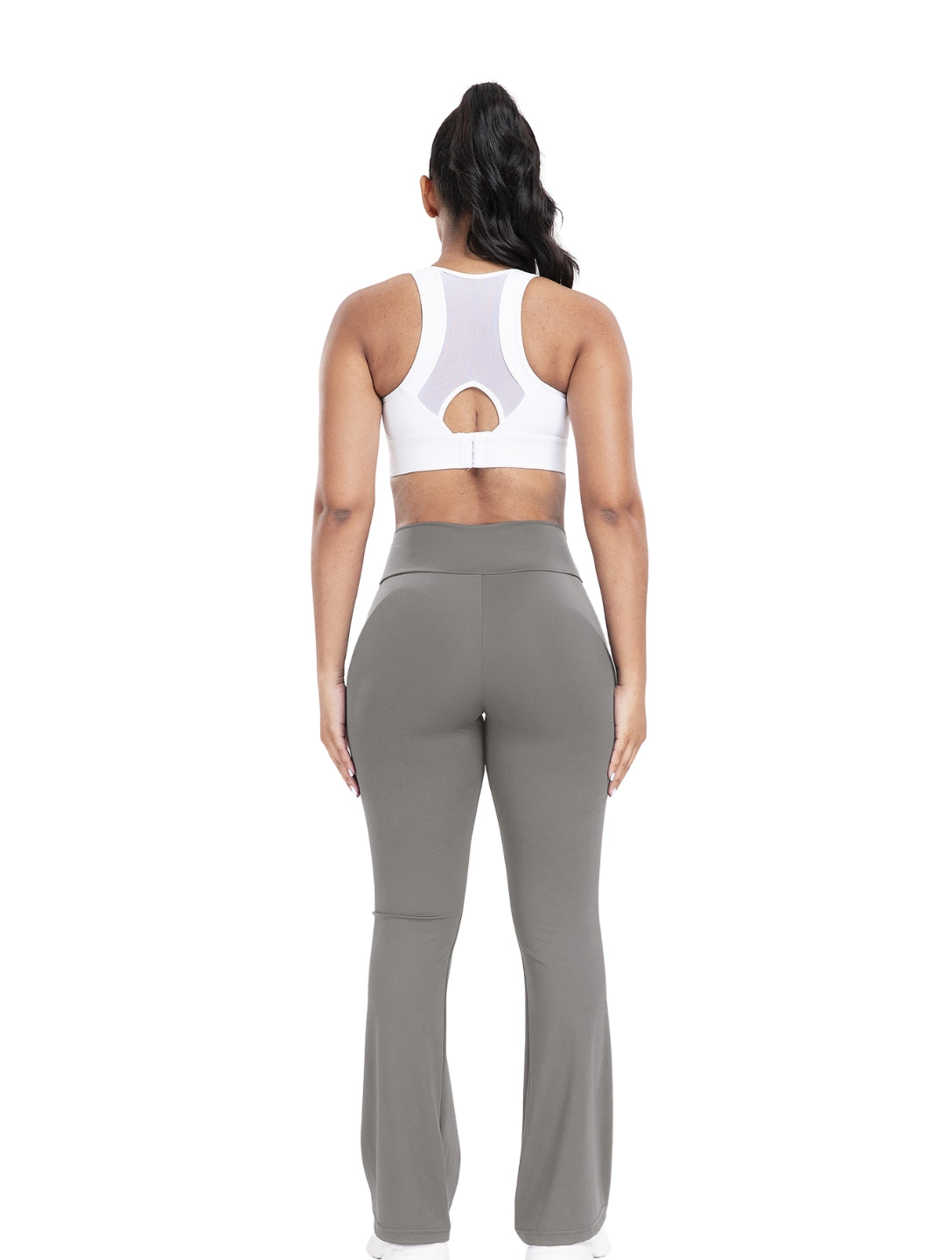 Snatched V-Line Flare Pants - HeyShape