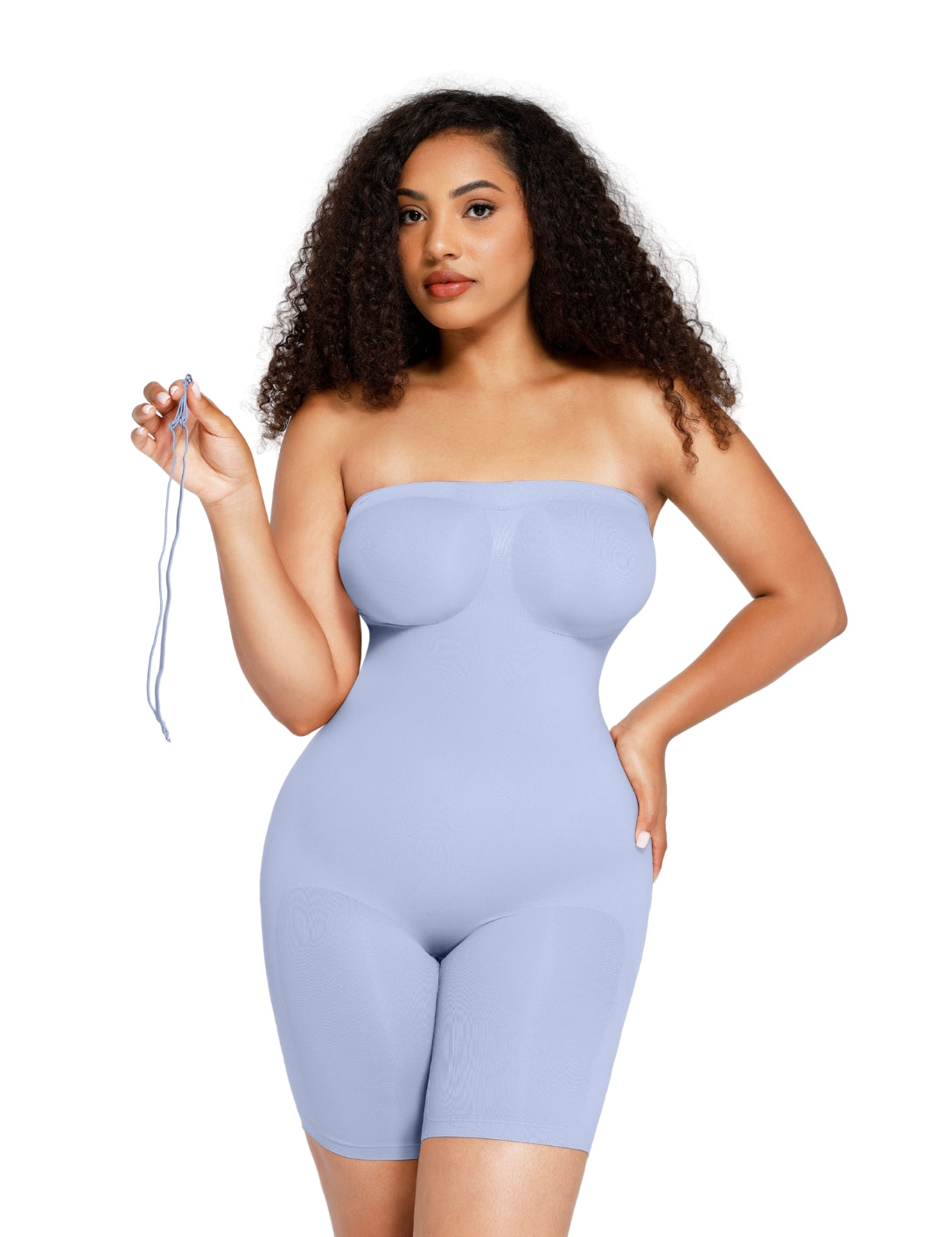 Strapless Sculpting Shapewear Bodysuit - HeyShape