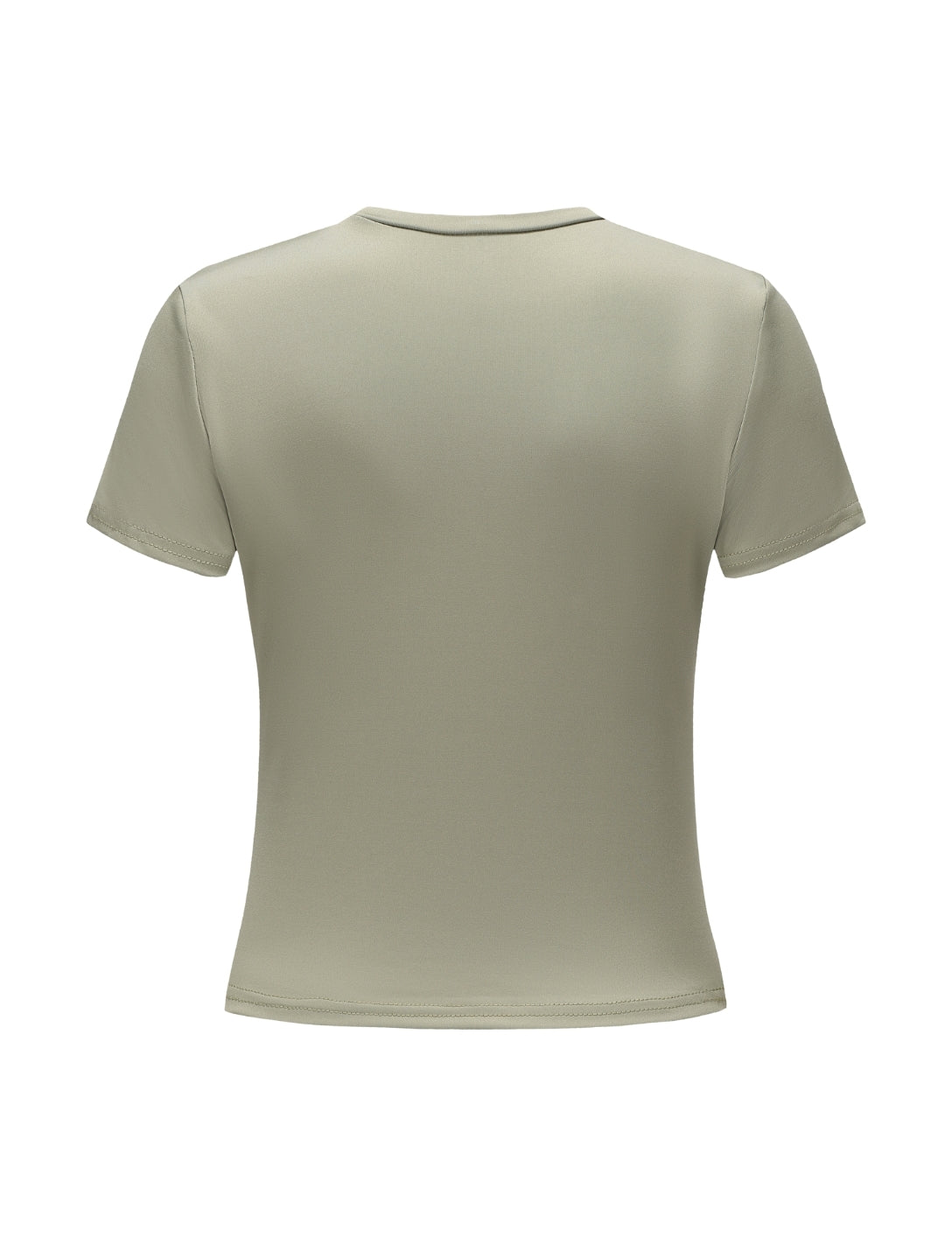 Short Sleeve Crew Neck Top - HeyShape