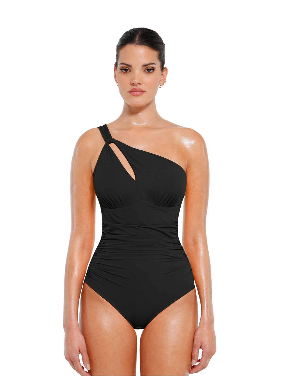 限定お値下げです！ONE SHOULDER SEPARATE SWIMWEAR Michael Kors Women's Signature Solids One Shoulder One Piece