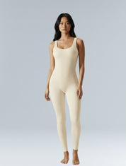 Rib Jumpsuit - HeyShape