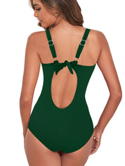 Sculpt Wrap Low Back One Piece - HeyShape