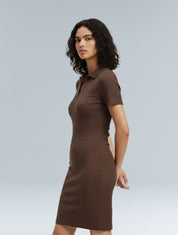 Ribbed Bodycon Mini Dress - HeyShape