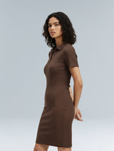 Vestido Mini Ajustado Acanalado
