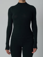 Cotton Classic High Neck Longsleeve - HeyShape