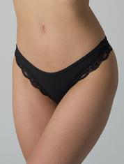 The Smooth Lace Thong - HeyShape