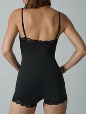 The Smooth Lace Romper - HeyShape