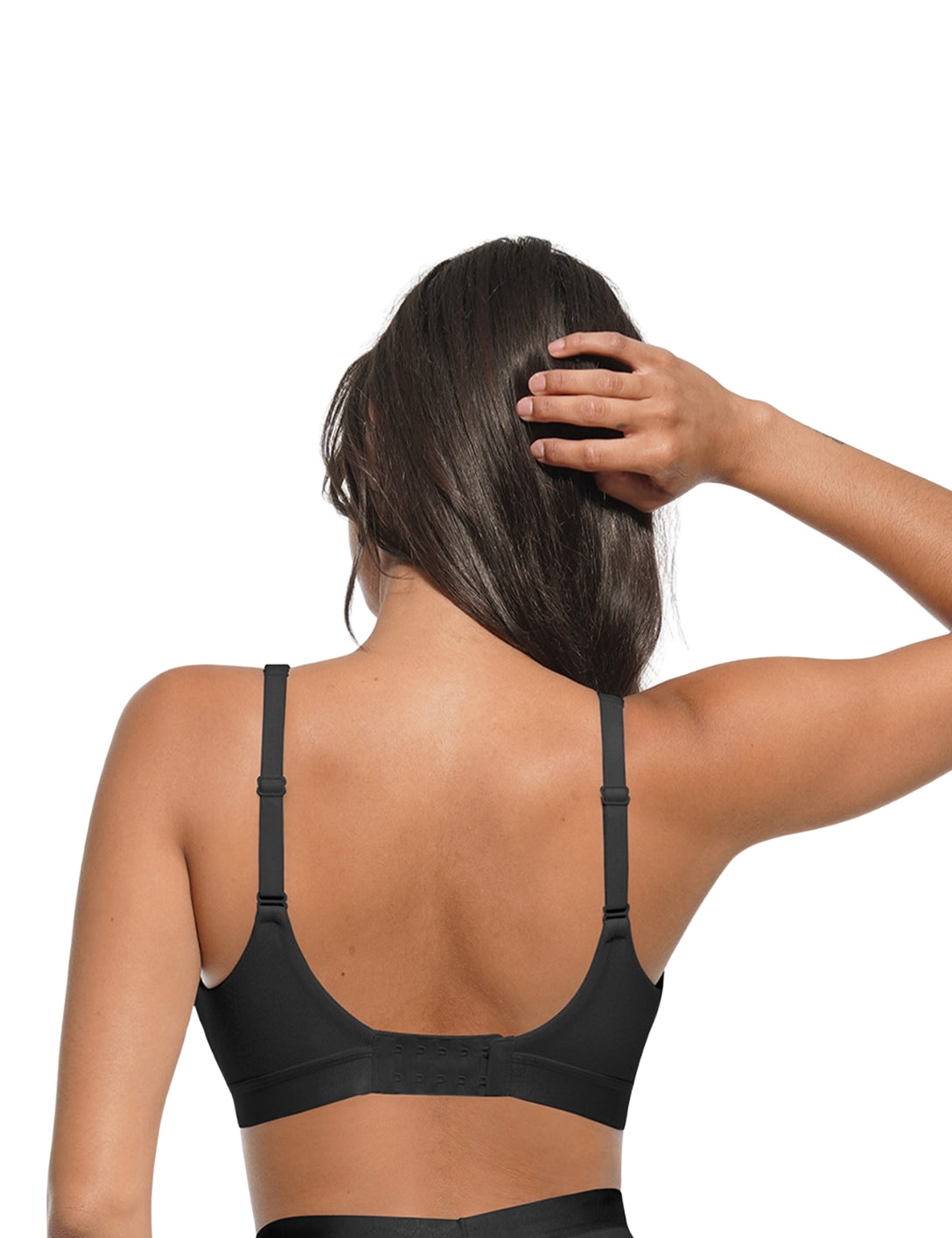 Deep V-Neck Ribbed Bralette - HeyShape