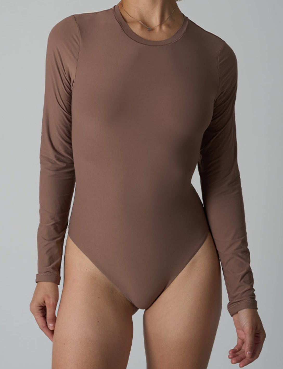 The Smooth Long Sleeve Bodysuit - HeyShape